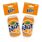 2 x Fanta Fizzy Drink Can Car Air Freshener Freshner Fragrance Scent - Orange