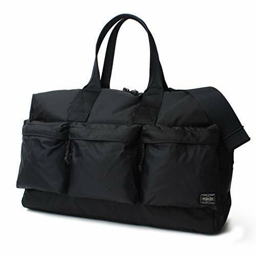 Yoshida PORTER FORCE 2WAY DUFFLE BAG 855-05900 Black NEW Yoshida PORTER FORCE 2WAY DUFFLE BAG 855-05900 Black NEW