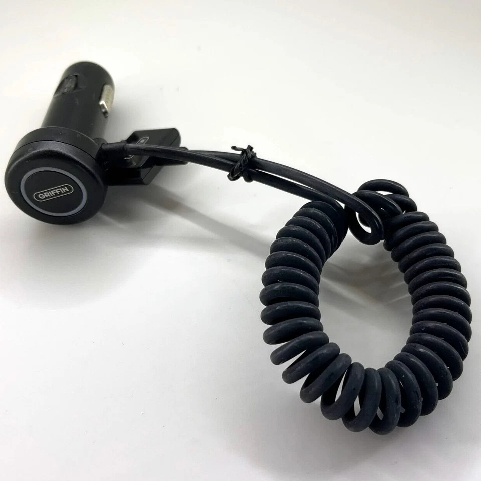 Cargador de coche Griffin IPOD iPAD IPHONE 30 pines conector base DE COLECCIÓN electrónico Foto 2 de 4