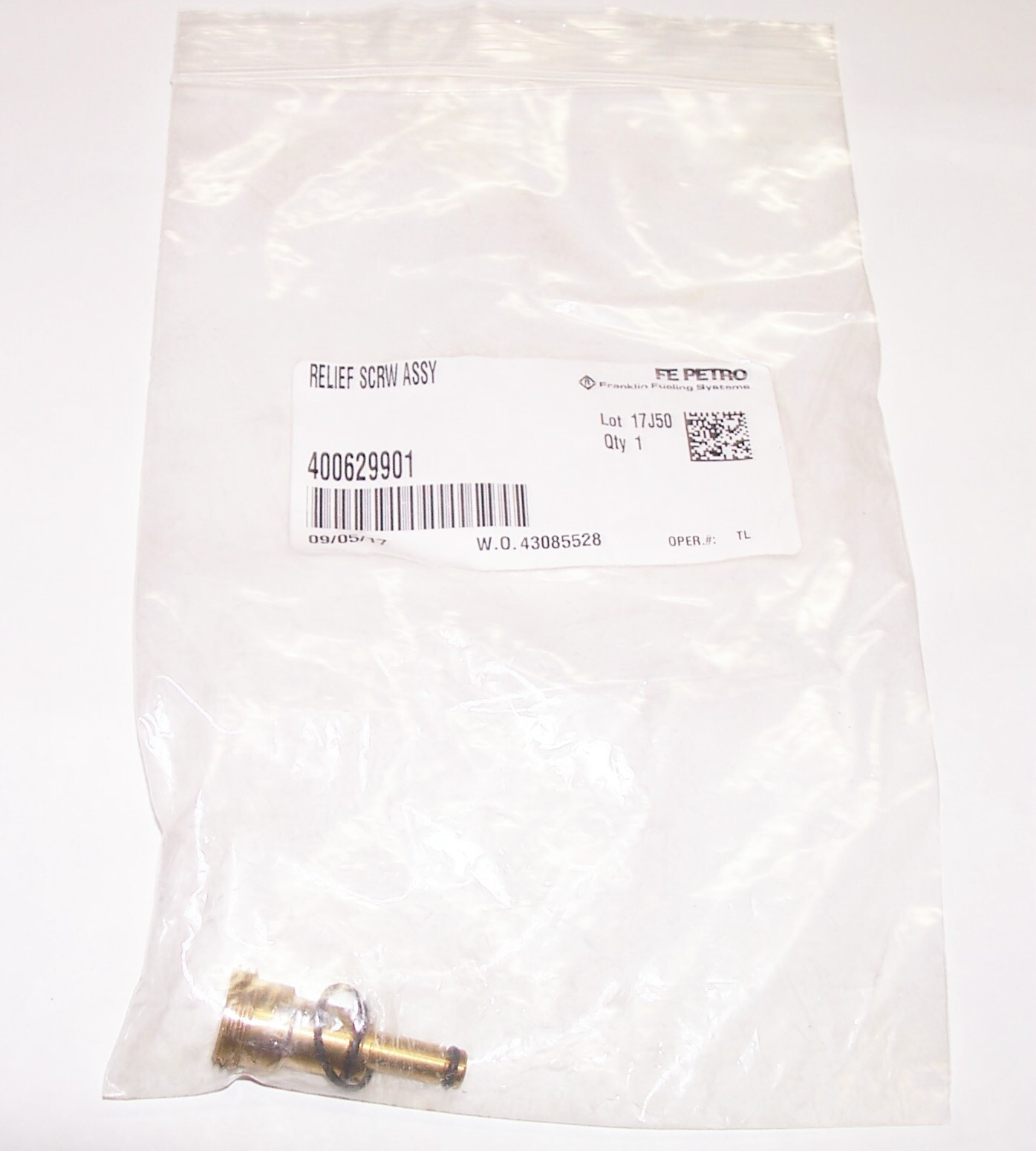 FE Petro 400629901 Manual Relief Screw Assembly for sale online eBay