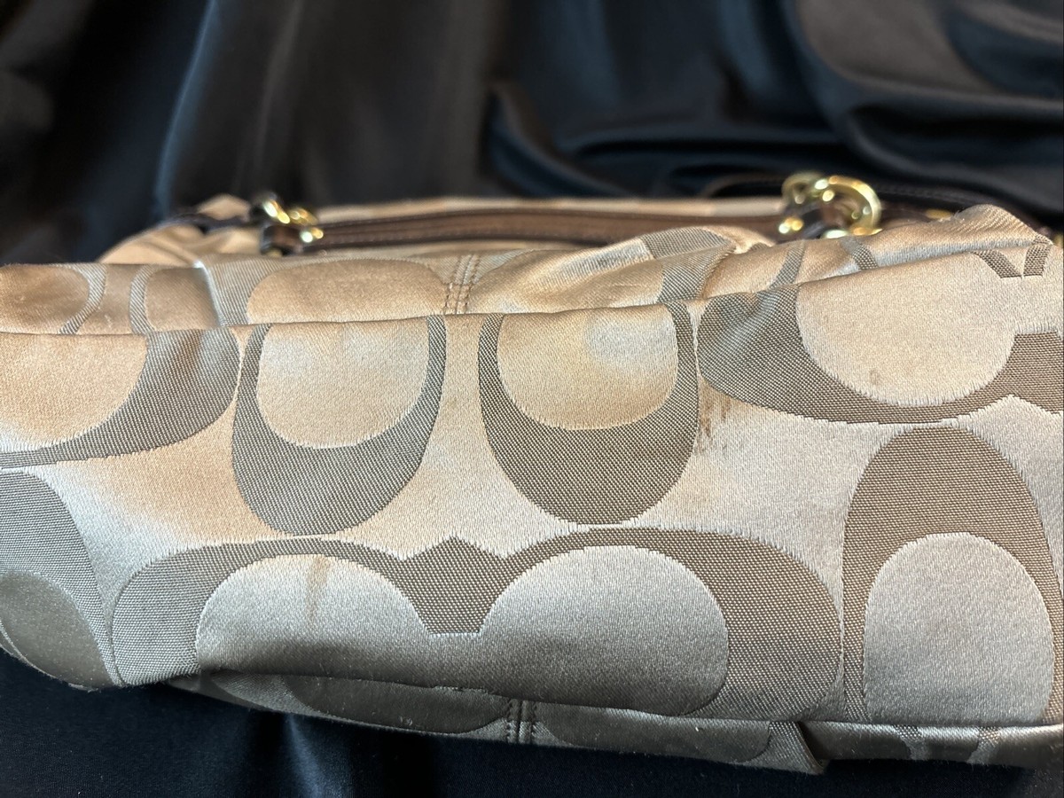 Coach Brooke Sateen Signature Shoulder Bag K 1176 F17183 | eBay Coach Brooke Sateen Signature Shoulder Bag K 1176 F17183 | eBay