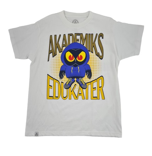 Akademiks Men's T-Shirt Hip Hop Streetwear Graphic Tee Vintage Style 90s Urban - Picture 4 of 15