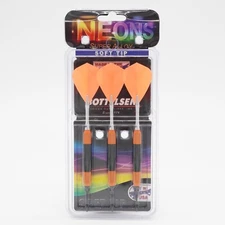 Bottelsen NEONS Soft Tip Darts Orange/Black 18-NO1 NEW!!