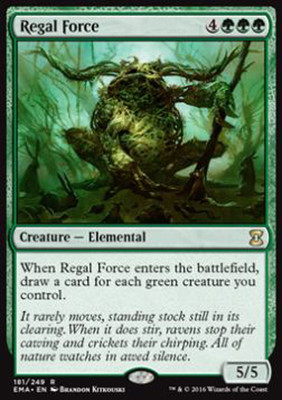 MTG REGAL FORCE - KÖNIGLICHE KRAFT - EMA - MAGIC