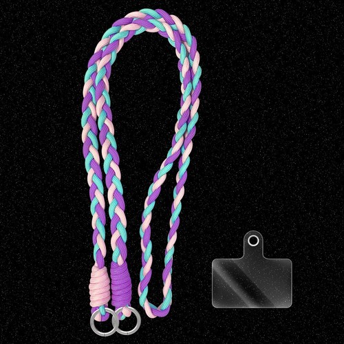Fashion Hands-Free Lightweight Stylish Neck Strap 3ft for Samsung,LG,Apple,Canon - 第 1/5 張圖片