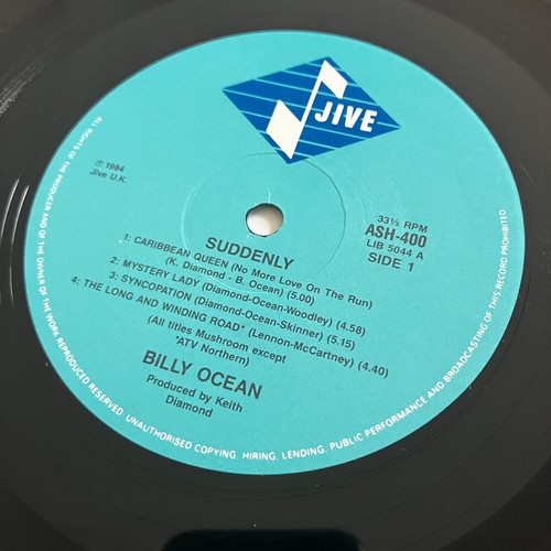 Disco de vinilo Billy Ocean Suddenly LP - Imagen 5 de 6