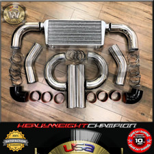4 Overall Turbo 31x12x4 Drag Race Intercooler Piping Kit T-clamp Coupler Black 4 Overall Turbo 31x12x4 Drag Race Intercooler Piping Kit T-clamp Coupler Black