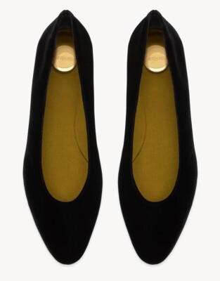 送料関税込★Saint Laurent★ジオサテンバレエフラットシューズ s-l400.jpg