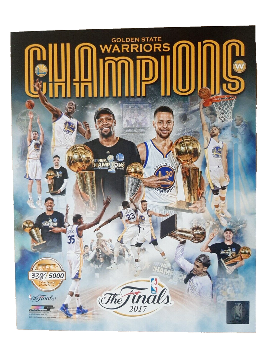 Golden State Warriors 2017 NBA Champs Photo | eBay