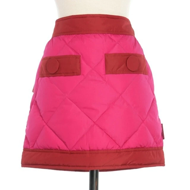 Falda acolchada de plumón Dsquared2 para mujer talla 38 rosa intenso Japón 22AW S72MA0910 Foto 2 de 4