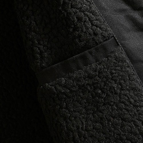 Para hombres Invierno Color Sólido Suelto Bolsillo Acolchado Cálido Abrigo Top Chaqueta con Capucha Prendas de abrigo - Imagen 11 de 14