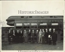 1927 Press Photo Rutgers University Class of 1877 at 161st Commencement