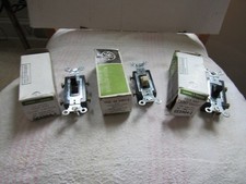 NEU-NOS-NIP. GENERAL ELECTRIC GE WANDLEUCHTENSCHALTER. EIN-/VIERPOLIG. UNGETESTET