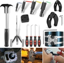 17 Pcs Hydraulic Cylinder Repair Tool Kit for Skid Steers, Loaders, Backhoes,...