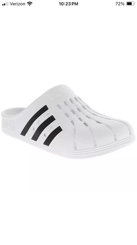 Sandali Adidas Adilette Clog unisex acqua scivolo FY8970 taglia 11 nuovi con etichette