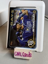 Topps Series 1 2024 Christian Bethancourt Tampa Bay Rays #96 Golden Mirror