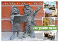 Zwergenstadt Breslau (Tischkalender 2027 DIN A5 Quer), Calvendo Monatskalender