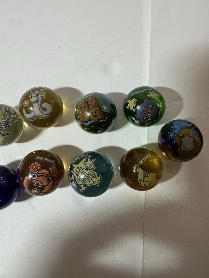 Pokemon Canicas y Raro #35 Clefairy Bolsa de Transporte Lote 9 - Ónix/KadabrA/y Más Foto 3 de 4