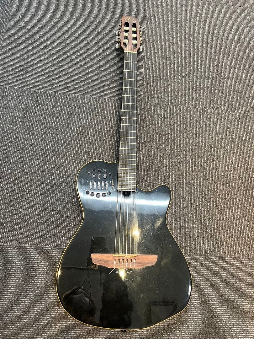 Acoustic Electric Guitar Godin ACS SLIM Black Pearl Color S/N