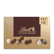 Lindt Gourmet Truffles Chocolate Candy Assorted Gift Box 14.7