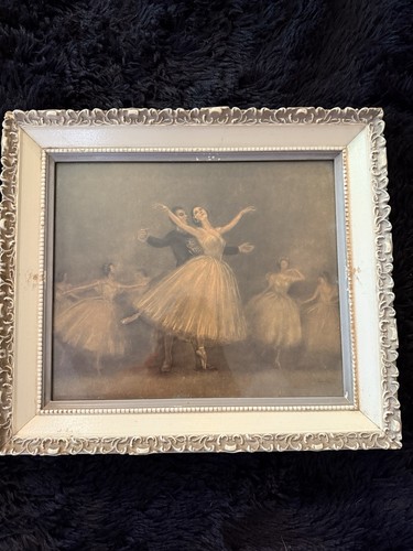 Fashion Plate Picture Ballet Interpretation By Sophie Vintage Lithographs 14x16” - Picture 8 of 23