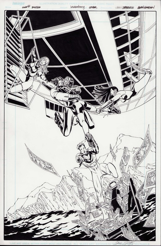 Gen 13 Bootleg COVER ART with Practice Sketch! Man, you gotta see this...