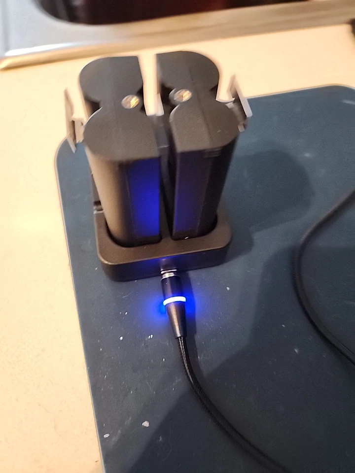 Akku F-5 kompatibel mit Ring Video Türklingel 2 Cam Strahler 2 Stück - Bild 3 von 4