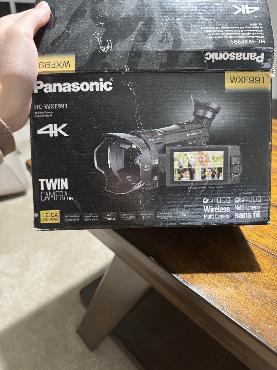 Buy Panasonic WXF991 Camcorder - Black online | eBay