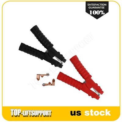 2pcs Emergency Battery Start Car Booster Jumper Cable Clamps Jumper Replacement
