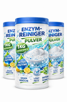 Enzymreiniger 3X 1Kg Geruchsentferner Flecken, Katzenurin Geruchsneutralisier