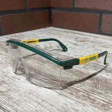 Vintage UVEX Astrospec 3000 Safety Glasses Sunglasses Green Bay Packers Rare