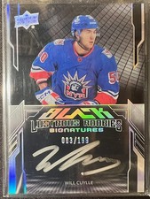 2023-24 Upper Deck SPX Hockey Lustrous Rookies Auto /199 #LRA-WC Will Cuylle