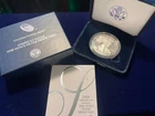 2008-W Proof American SILVER Eagle w/ COA US West Point Mint Bullion OGP 🔥#B15