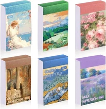 300Pcs Washi Stickers Set for Journaling, Bullet Journal, Planner, DIY Crafts 