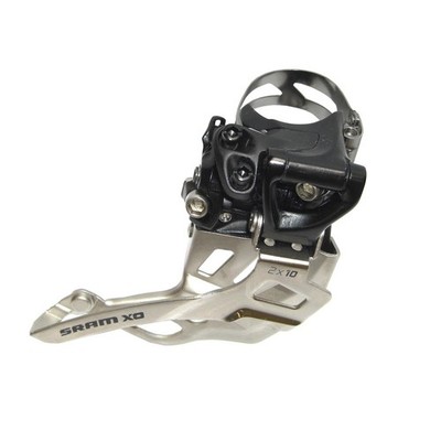 SRAM 00.7615.133.090 Umwerfer vorne X-O 3x10,High Clamp 38,2 Top Pull, schwarz/s