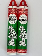 2 Ersin Multicore Solder Savbit 5 Core Alloy 5 Core 18SWG 1.22m Extra Fast