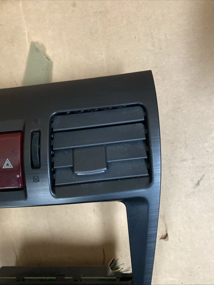 Subaru Forester 2014 2015 control de clima ventilación de CA cubierta de moldura emergencia 41625A Foto 4 de 4