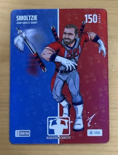 2026 Bo Jackson Battle Arena Smoltzie LOGO Foil Steel John Smoltz #logo-554
