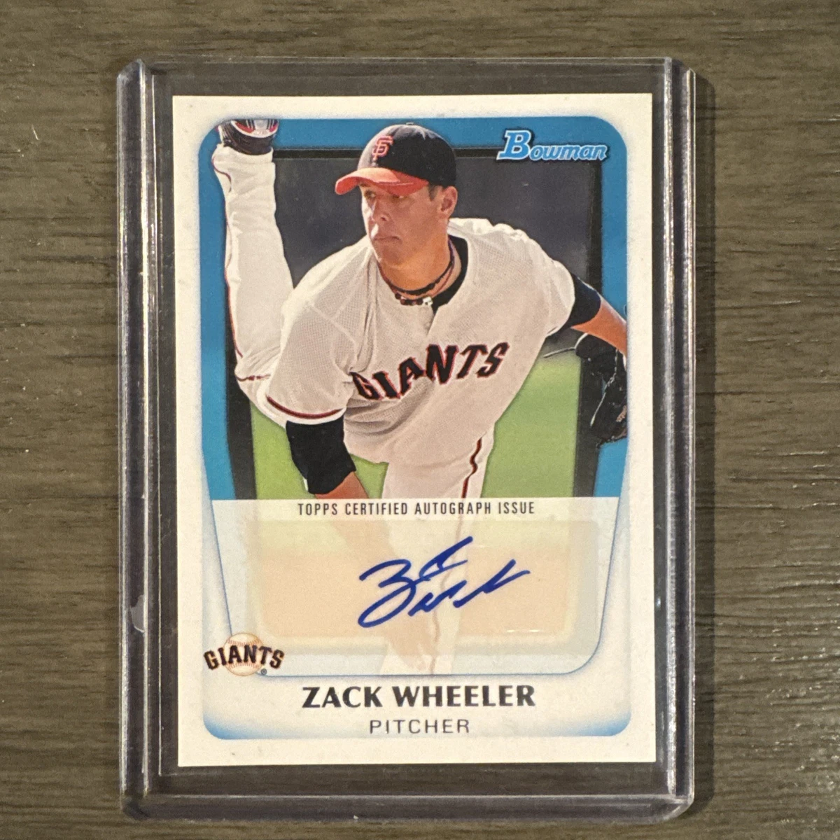Bowman Zack Wheeler Baseball Sports Trading Cards & Accessories 