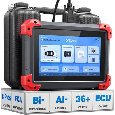 XTOOL D7 OBD2-Scanner Bidirektionale ECU-Codierung Schlüsselprogrammierung