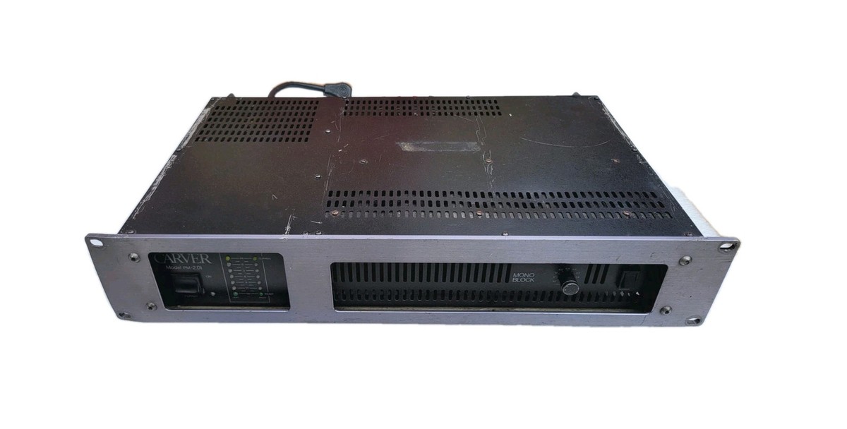 カーバー CARVER PM-2.0t 業務用パワーアンプ Carver PM 2.0t magnetic field stereo power amplifier 1,200 watts