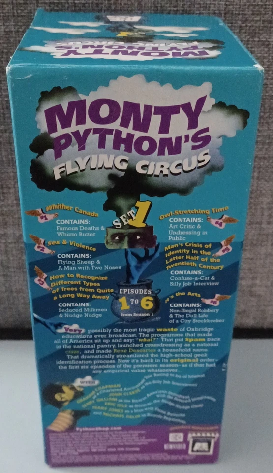 Monty Pythons Flying Circus - Set 1: Season 1 (VHS, 1999, 3-Tape Set) - Image 2 of 3
