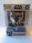 Funko Pop, Star Wars Chrome Mandalorian with Grogu Child #380 10"