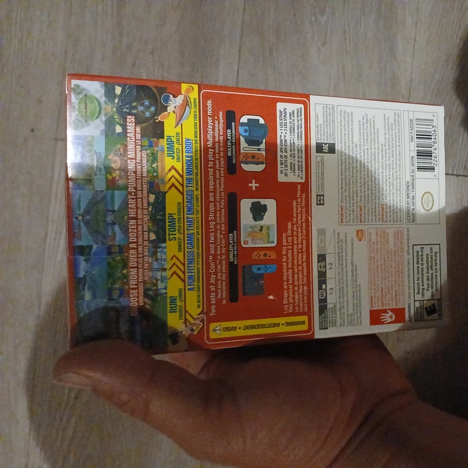 Active Life Outdoor Fitness Challenge Straps & Game Nintendo Switch - Image 2 of 3