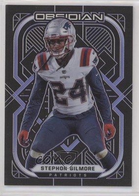 2021 Panini Obsidian Electric Etch Purple 90/100 Stephon Gilmore #68 0ta9