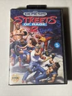 Streets of Rage 2 1992 (Sega Genesis) cartridge and case
