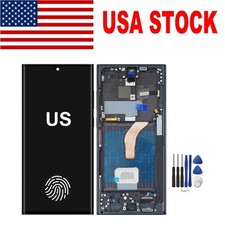 OLED Display for Galaxy S22 Ultra S908 Touch Screen Replacement SDE