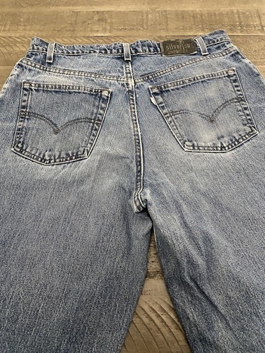 Vintage Levi's SilverTab "Loose" Jeans - Light Wash Denim (W34 L32) Y2K - Picture 11 of 16