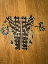 Marklin  3600 MWS  Electric Points, Pair of LH + RH. Tested, working 