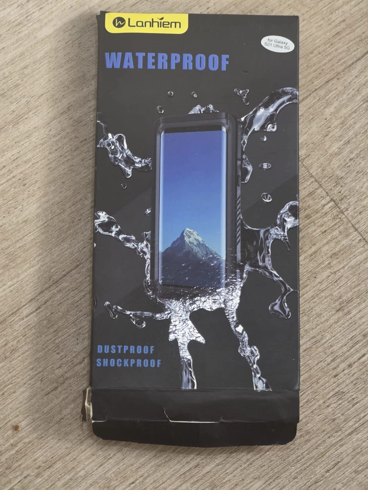 Coque étanche Lanhiem pour Samsung Galaxy S21 Ultra 5G - Photo 1/4